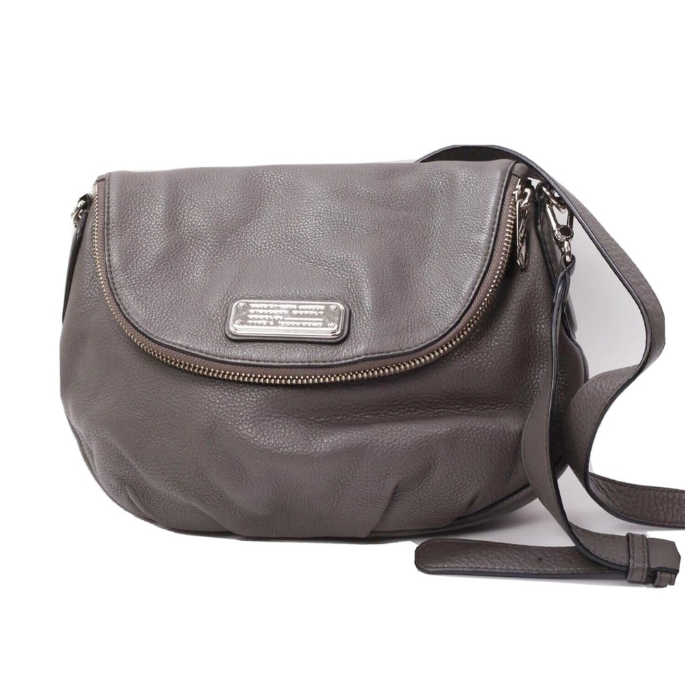 MARC BY MARC JACOBS Mini Natasha Crossbody Bag in Gray/Silver